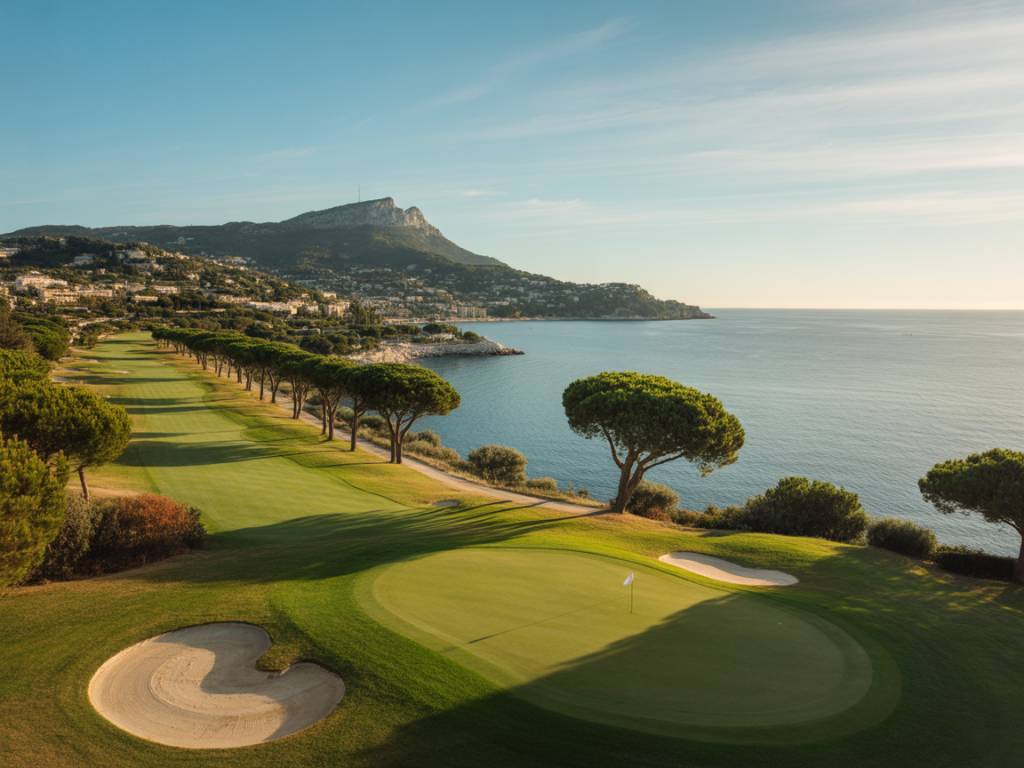 Les plus beaux parcours de golf de la Côte d’Azur accessibles depuis Roquebrune-Cap-Martin