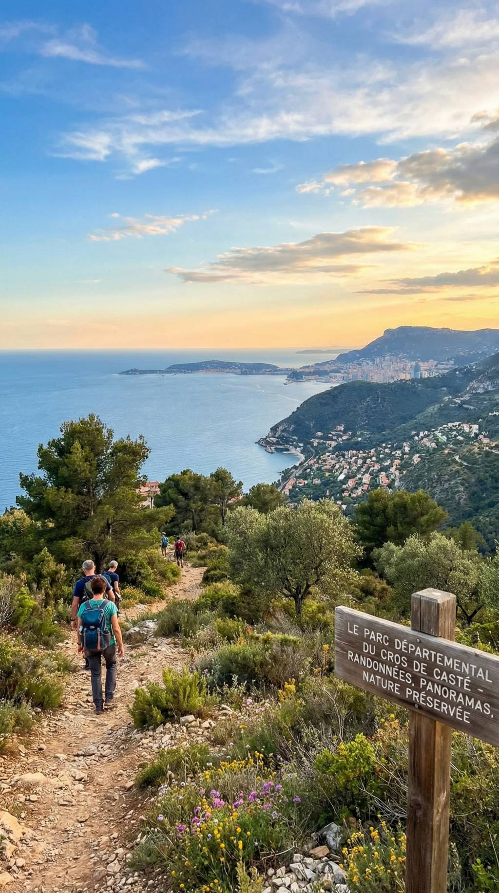 Le parc départemental du Cros de Casté : randonnées, panoramas et nature préservée aux portes de Roquebrune Cap Martin