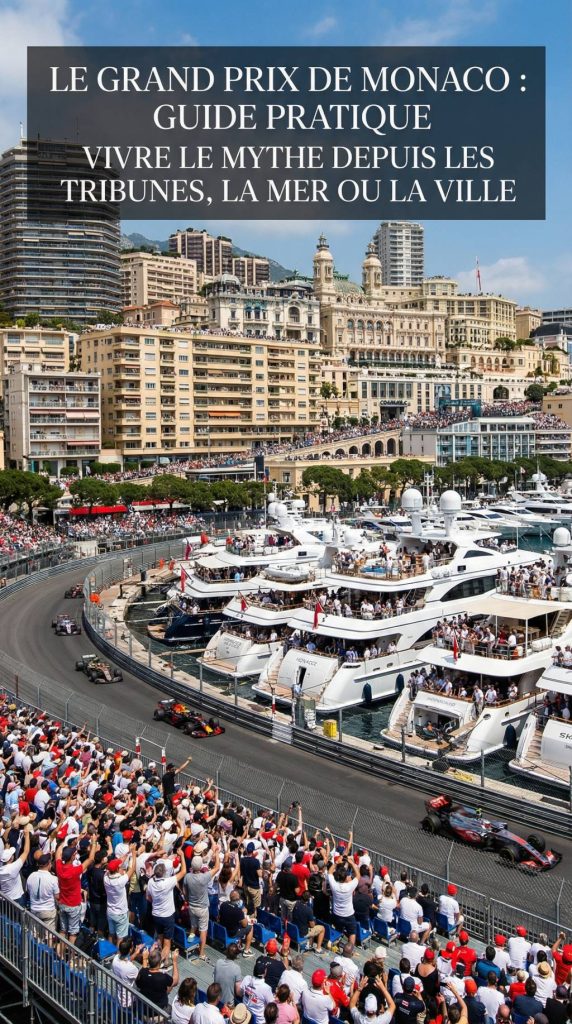Le Grand prix de F1 de Monaco : guide pratique pour vivre le mythe de la course depuis les tribunes, la mer ou la ville
