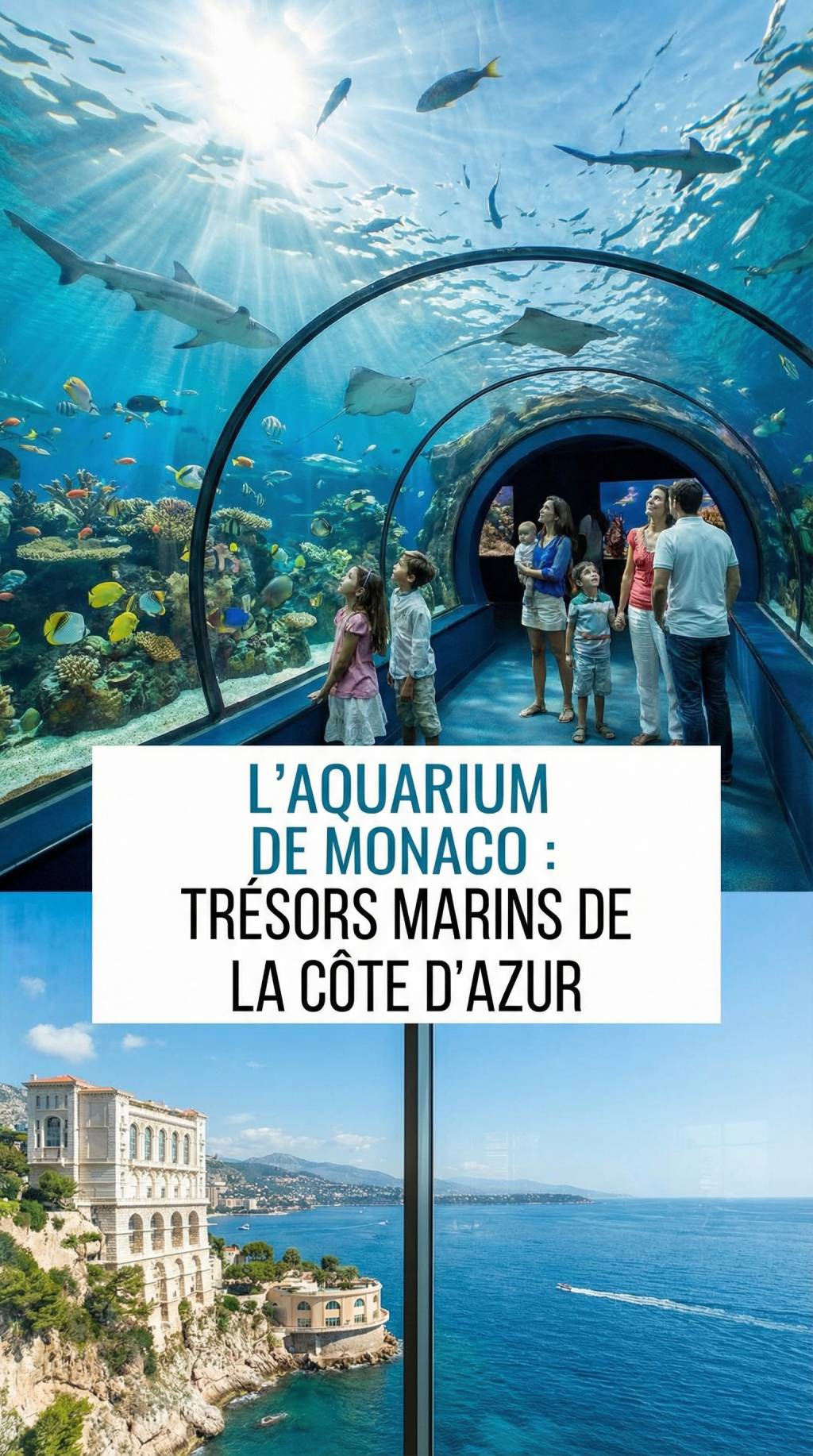 L'aquarium de Monaco : découvrez les trésors marins à voir absolument lors de votre séjour sur la Côte d’Azur